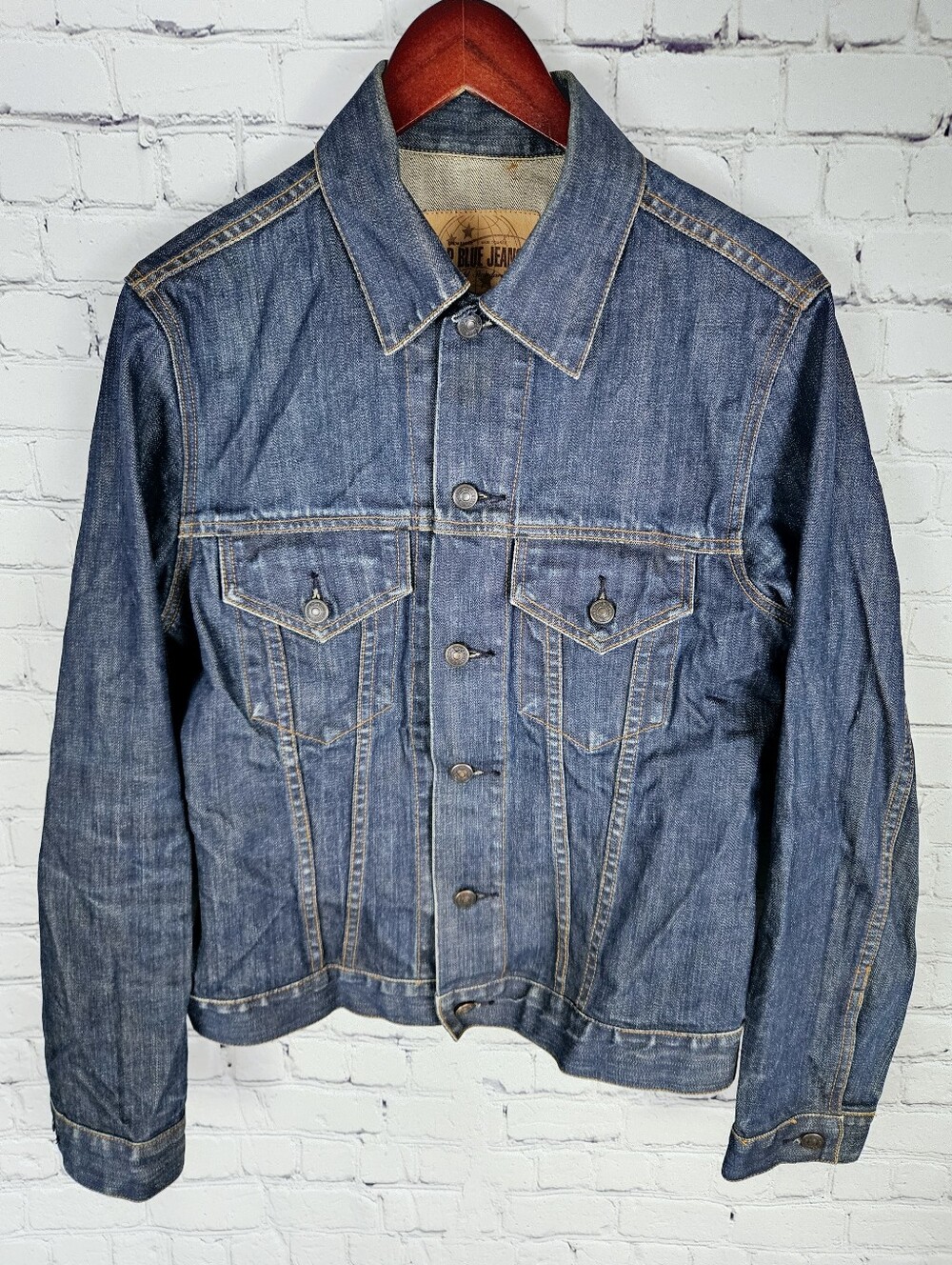 GAP | vintage Y2K World Standard button up denim classic trucker jean jacket